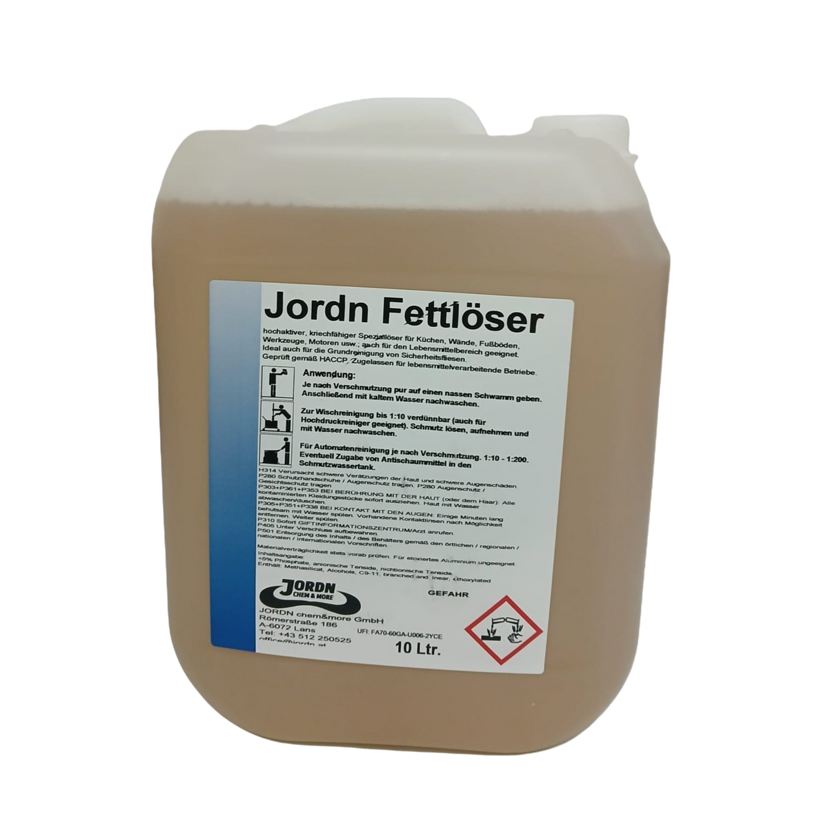Jordn FETTLÖSER - 10 Liter